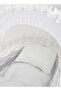 FUN MOMENT Rattan Moses Basket with White Foldable Wooden Base - 4