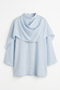 Shawl Detailed Tunic Y0151 - Baby Blue - 5