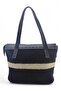 Hand Knitted Daily Arm Bag-Beige - 2