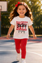 Girls Graphic T-Shirt Short Sleeve - 2
