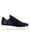 5576 Daily Casual Men's Leather Shoes-Black.White - 2