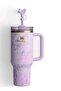 Stanley Love Shack Fancy H2.0 Flow State 40oz Purple Rose Tumbler - 5