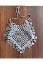 Bohem Paillette Gray Bandana - 4