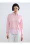 Lcw Vision Pink Shirt Collar Women's Knitwear Sweater