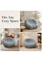 Oversized Bubble Couch Chair, Modern Memory Foam Round Bubble Sofa, 3D Honeycomb Shape Curved Sofas for Living Room/Office/Apartment/Small Space (Single-Seater) - 3