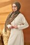 Riva Shawl Tencel Boston Fern Brown - 2