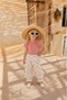 Girl's 100% Cotton Ruffle T-Shirt - 2
