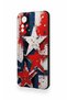 Redmi Note 12S Compatible Star Flag Patterned Silicone Case - 3