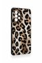 Samsung A52 Compatible Leopard Skin Patterned Silicone Case - 3