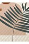 MİLROMA Leaf Patterned Baby and Kids Printed Single Pique Set 160x230 White - 2