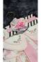 Girl's Special Occasion & Evening Dress and Flower Decorated Headband - Powder - 6