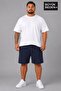 Süperlife Large Size Men's Lace-Up Shorts Spr26Bsr592