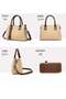 Women's Fashion Luxury Shoulder Bags, Ladies Designer Checkered Handbag Tote Bags Clutch Bag - 3