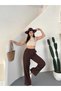 Premium Quality Muslin Fabric Wide-Legged Elasticated Pants - 5