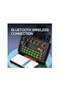 Sound Card F009 Live Sound Card Wireless Bluetooth Audio Mixer Podcast DJ Device with RGB Colorful Buttons - 2