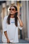 Unisex Oversized T-Shirt the Pancakes Printed Loose Fit Oversized - 6