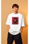 Viva La Resolution Oversize Unisex White T-Shirt - 2