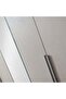 Gotham 5 Door Wardrobe With Mirror | Sturdy Closet Clothes Storage Cupboard | Modern Design Space Saving Swing Door Cabinet For Bedroom L210xW60xH219cm-Grey - 4