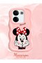 Tecno Camon 20 Compatible Case Camera Protector Pink Silicone Couple Phone Case Cute Pattern - 2