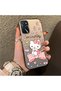 Oppo A55 4g Compatible Hard Acrylic Back Silicone Edge Lens Protection Case - 2