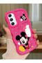 Samsung Galaxy A34 5g Compatible Case Camera Protective Red Silicone Couple Phone Case Cute Pattern