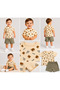 Boys' Summer T-Shirt Shorts Cotton Set - 3