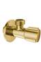 Milano Omega Angle Valve English Gold For Bathroom Toilet Bidet Shower - Made In China