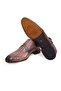 Chocolate Color Laceless Genuine Leather Men's Shoes - 3