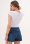 Women's V-Neck Camisole Crop T-Shirt - 4