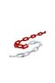 Plastic Chain Red White (5 Meters)