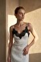 My Fashion Women's Polka Dot Chiffon Long Dress - 5