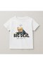Teddy Bear Printed Crew Neck Cotton Short Sleeve Kids & Youth T-Shirt