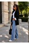 سترة نسائية مخططة ومبطنة - 5