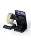 3-in-1 Magnetic Wireless Charger 15W Foldable Fast Charging Station – Desk Phone Stand with Quick Induction Charging, Custom Logo Support, Compatible with iPhone, Apple Watch & AirPods - 2