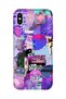 Printed Transparent Phone Case Compatible with iPhone X/Xs |   Collection: Neondream District