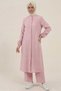100% Cotton Muslin Fabric Zippered Comfortable Fit Hijab Women's Set - Hajj and Umrah Outfit - 3