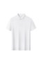 Arw86199 Seri̇ntutan--High Quality Snap Fastener Polyamide Polo Collar Tshirt