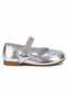 Girl's Shiny Patterned Heart Detailed Design Ballerina Flats - 5