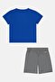 Toddlers Boy 2 Pcs Graphic Print T-Shirt And Shorts Set, Multicolor - 3