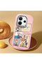 Redmi Note 14 4g Compatible Shock-Absorbing Camera Protected Pink Silicone Case - 3
