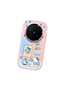 Vivo X300 Pro Compatible Shock-Absorbing Camera Protected Pink Silicone Case - 3