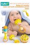 9PCS Baby Rattle Toy Set, Infant Teething Toys with Musical Drum Set, Baby Musical Toys, Newborn Sensory Toys Gifts, Early Educational Toy Set for 0-36 Months Boys Girls - 5