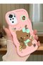 Poco M5S Compatible Case Camera Protector Pink Silicone Couple Phone Case Kitty Pattern