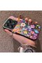 Mi 14t Pro 5g Compatible Silicone Edge Hard Back Case Couple Phone Case with Floral Pattern - 2