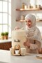 ترمس الحرم بسعة 5 لتر مع 6 أكواب – بيج - 2
