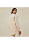 Oversized Linen Blend Shirt with Long Sleeves - 4
