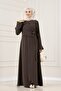 Beli Tie-Dye Detailed Bihter Dress-Brown