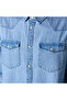 Men Regular Fit Collared Denim Long Sleeves Shirt - 2