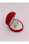 Silver Color, Zircon Stone, "North Star" Adjustable Steel Ring - 2