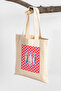 Fish Love Printed Linen Cloth Bag Pytkbc1008 - 5